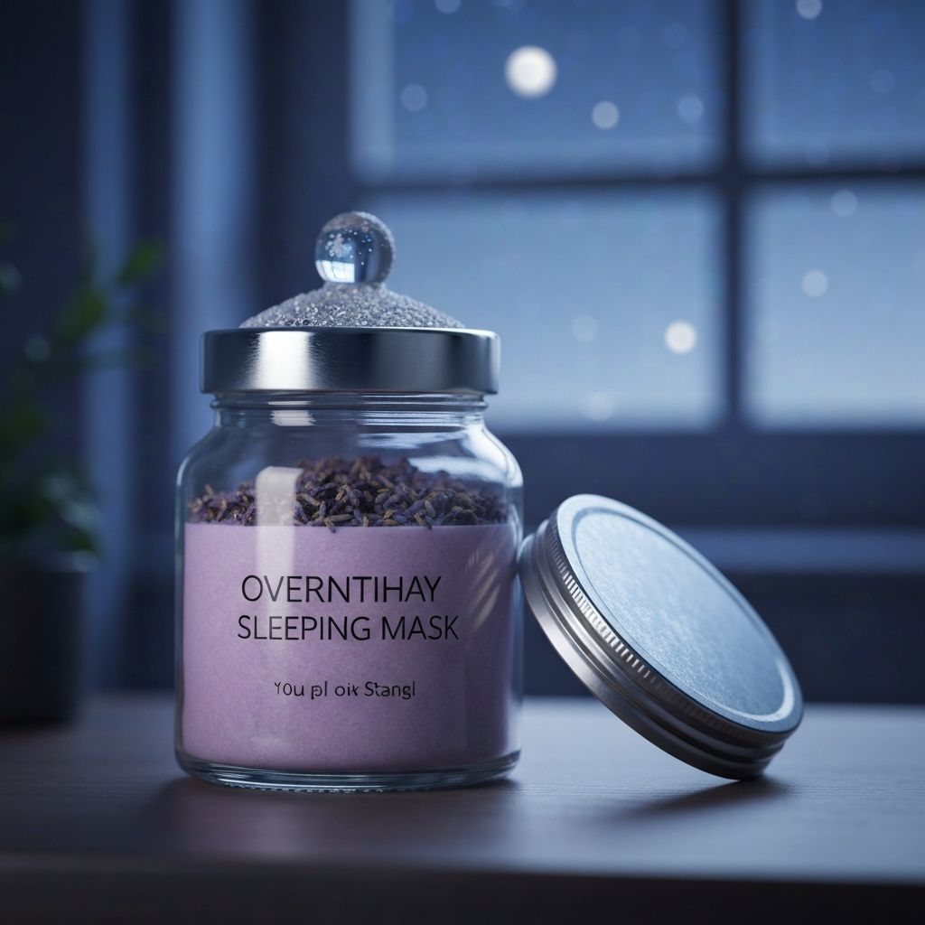 Overnight sleeping mask